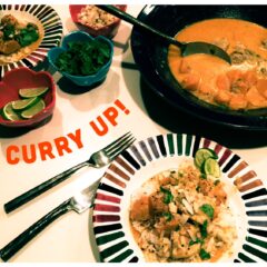 Chicken Curry with Sweet Potatoes and Coconut Milk