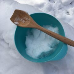 We all scream for SNOW ICE CREAM